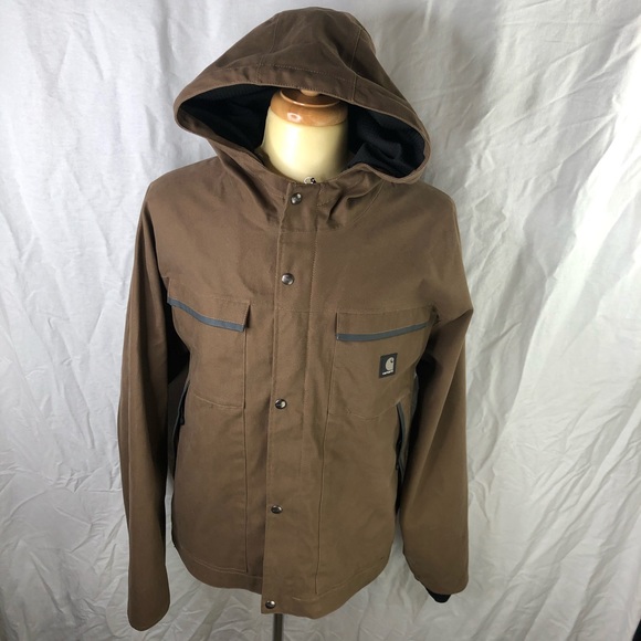 Carhartt Other - Carhartt Mens Brown XXL WPB Raglan Hooded Jacket